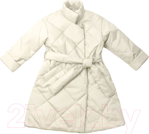 Изображение товара Пальто детское Amarobaby Trendy / AB-OD22-TRENDY29/33-134  (молочный, р.134-140)