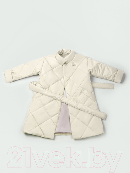 Изображение товара Пальто детское Amarobaby Trendy / AB-OD22-TRENDY29/33-134  (молочный, р.134-140)