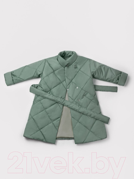 Изображение товара Пальто детское Amarobaby Trendy / AB-OD22-TRENDY29/39-116  (фисташковый, р.116-122)