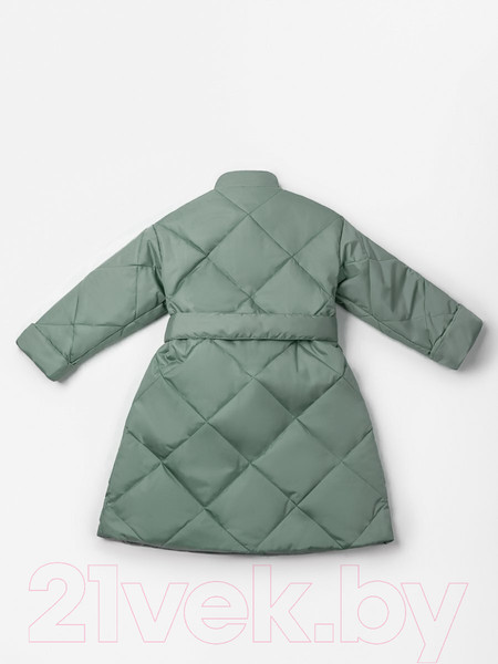 Изображение товара Пальто детское Amarobaby Trendy / AB-OD22-TRENDY29/39-134  (фисташковый, р.134-140)