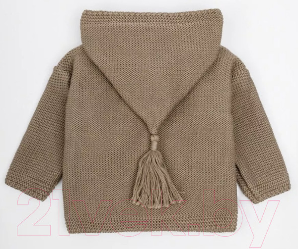 Изображение товара Кофта для малышей Amarobaby Brush / AB-OD23-BR26/12-86  (коричневый, р.86)