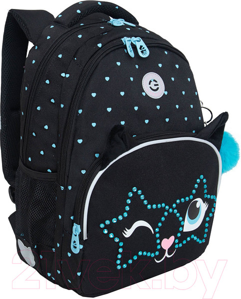 Изображение товара Школьный рюкзак Grizzly RG-460-6 (черный)