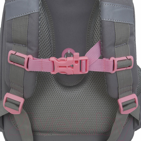 Изображение товара Школьный рюкзак Grizzly RAz-486-6 (серый)