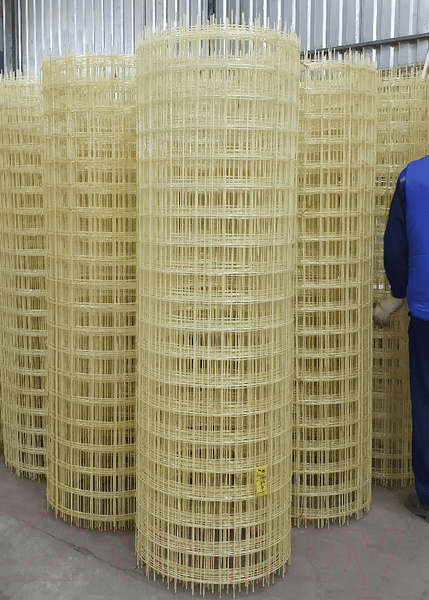 Изображение товара Сетка сварная Поликомпозит ССК-2.5-100x100 (1x30м)