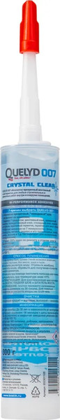 Изображение товара Клей-герметик Quelyd 007 Crystal Clear (300г, прозрачный)
