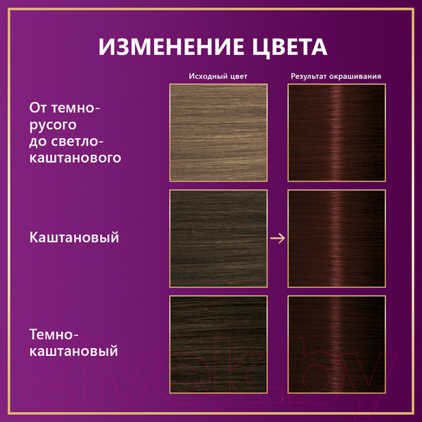 Изображение товара Крем-краска для волос Палетт Стойкая R2 / 3-68 (красное дерево)