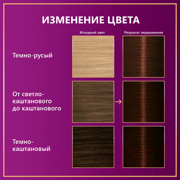 Изображение товара Крем-краска для волос Палетт Стойкая W2 / 3-65 (темный шоколад)