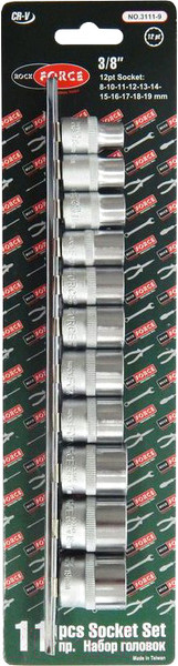 Изображение товара Набор головок слесарных RockForce RF-3111-9