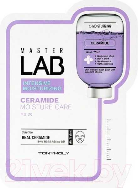 Изображение товара Маска для лица тканевая Tony Moly Master Lab Ceramide Mask (19мл)