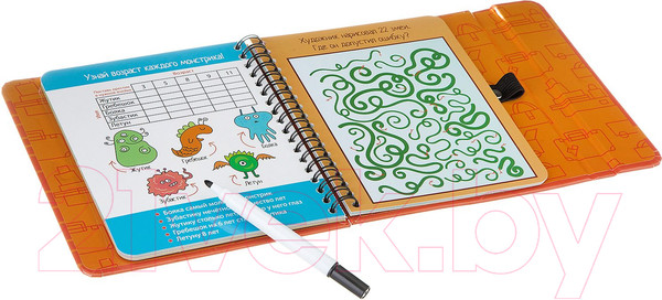 Изображение товара Развивающая книга Bondibon Логические игры в дорогу / ВВ1956