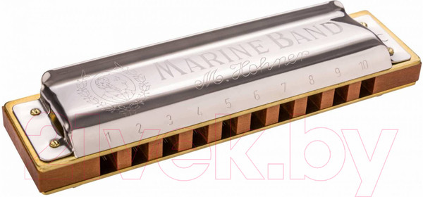 Изображение товара Губная гармошка Hohner Marine Band 1896/20 G (M1896086)
