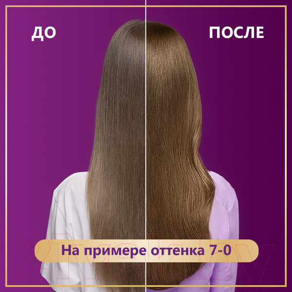 Изображение товара Крем-краска для волос Палетт Стойкая C6 / 7-1 (холодный средне-русый)