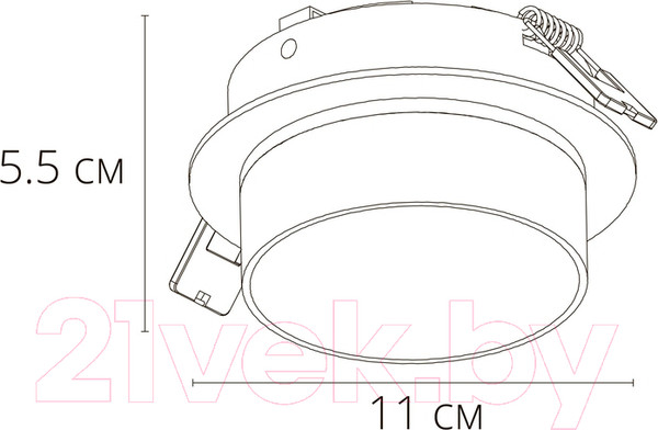 Изображение товара Точечный светильник Arte Lamp Imai A2264PL-1BK