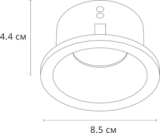 Изображение товара Точечный светильник Arte Lamp Helm A2869PL-1BK