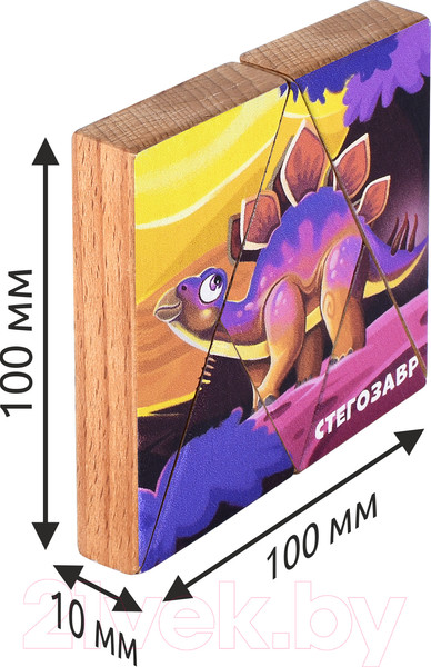 Изображение товара Развивающая игра Mega Toys Магнитная головоломка Стегозавр / 15855