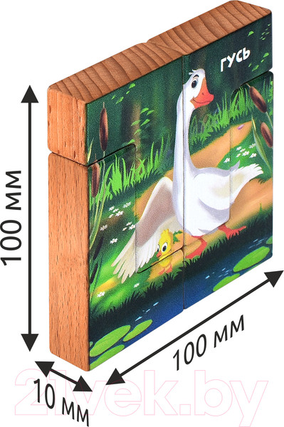 Изображение товара Развивающая игра Mega Toys Магнитная головоломка Гусь / 15762