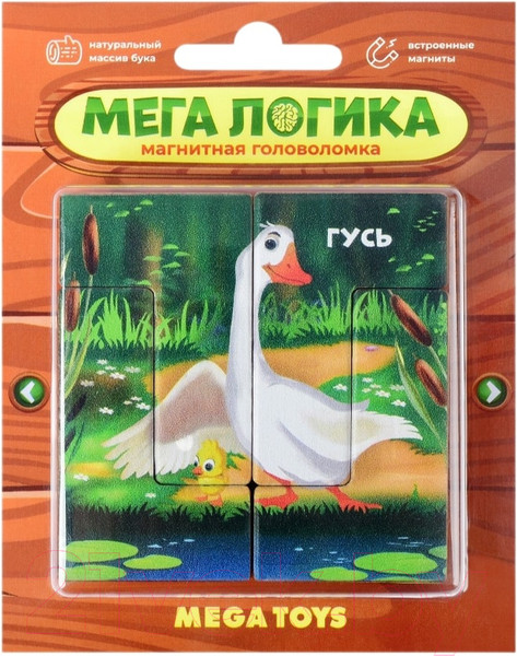 Изображение товара Развивающая игра Mega Toys Магнитная головоломка Гусь / 15762