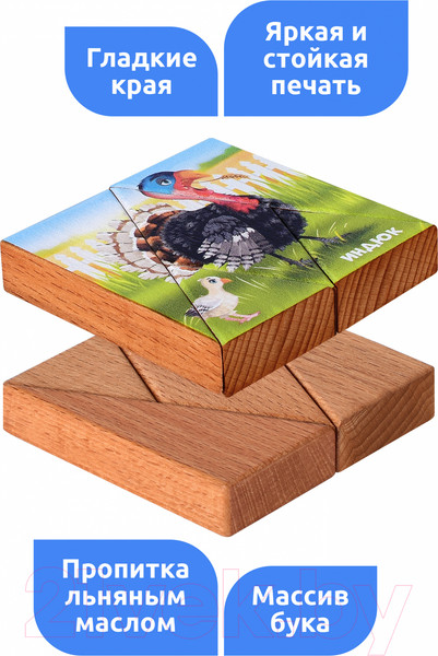 Изображение товара Развивающая игра Mega Toys Магнитная головоломка Индюк / 15783