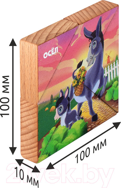 Изображение товара Развивающая игра Mega Toys Магнитная головоломка Осел / 15771