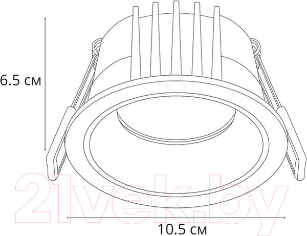 Изображение товара Точечный светильник Arte Lamp Chess A3314PL-1WH