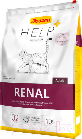 Изображение товара Сухой ветеринарный корм для кошек Josera Нelp Renal Cat (10кг)