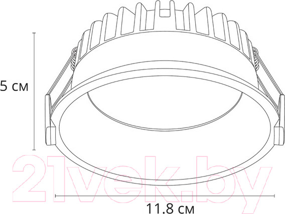 Изображение товара Точечный светильник Arte Lamp Frame A7994PL-1WH