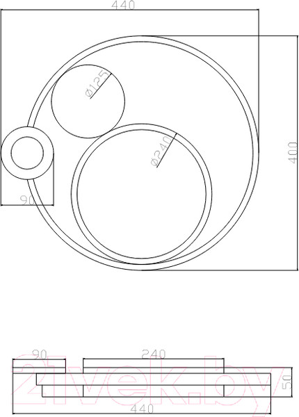 Изображение товара Потолочный светильник Arte Lamp Stockholm A2690PL-1BK