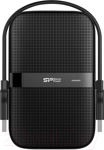 Изображение товара Внешний жесткий диск Silicon Power Armor A60 1TB Black (SP010TBPHDA60S3A)