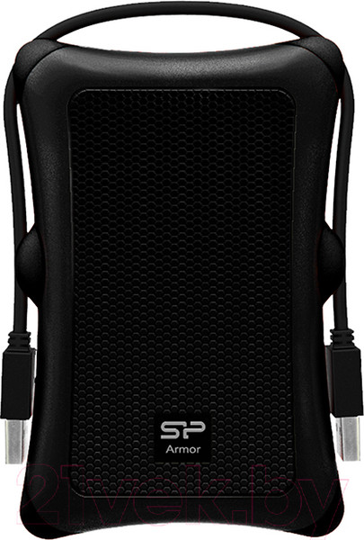 Изображение товара Внешний жесткий диск Silicon Power Armor A30 Black 2TB (SP020TBPHDA30S3A)