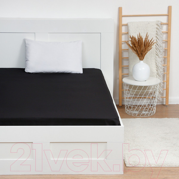 Изображение товара Простыня Этель 9241760 (черный)