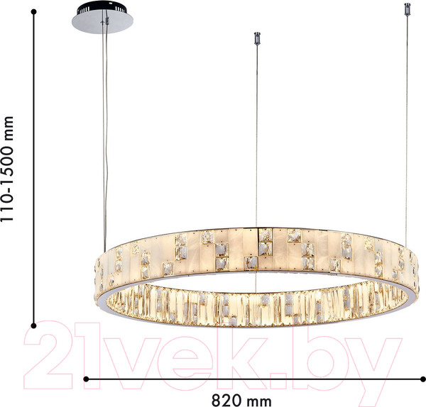 Изображение товара Потолочный светильник FAVOURITE 4205-8P