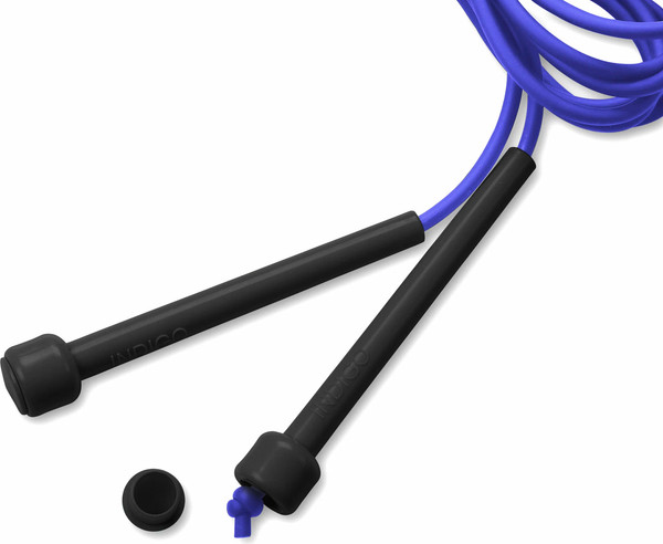 Изображение товара Скакалка Indigo Sport SM-405 (черный/синий)