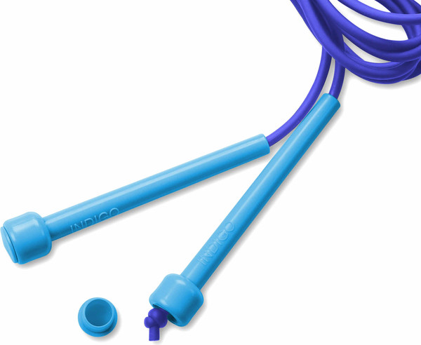 Изображение товара Скакалка Indigo Sport SM-405 (голубой/синий)
