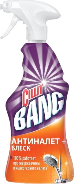 Изображение товара Чистящее средство для ванной комнаты Cillit Bang Для сантехники / 65519 (750мл)