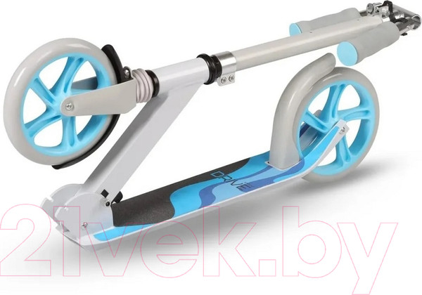 Изображение товара Самокат городской Indigo Sport Drive / IN254 (белый/голубой)