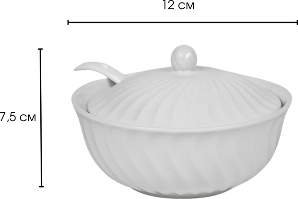 Изображение товара Сахарница Market Union DA5360 (с ложкой)