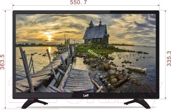 Изображение товара Телевизор Leff 24" 24F260T