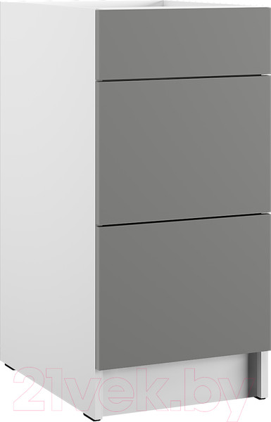 Изображение товара Шкаф-стол кухонный Eligard Urban ШСК 40 3Я (дымчатый алмаз)