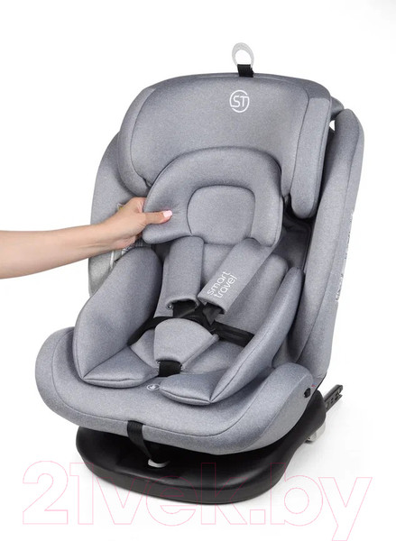 Изображение товара Автокресло Smart Travel Boss Isofix / KRES3894 (светло-серый)