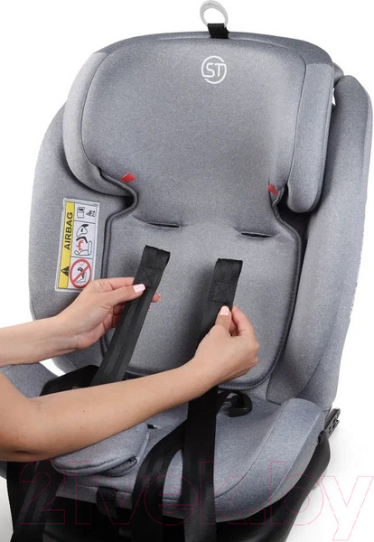 Изображение товара Автокресло Smart Travel Boss Isofix / KRES3894 (светло-серый)
