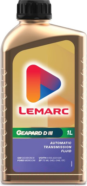 Изображение товара Трансмиссионное масло Lemarc Geapard D III / 11990301 (1л)