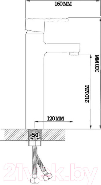 Изображение товара Смеситель Wisent WP11006