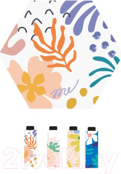 Изображение товара Зонт складной Miniso Flowers Series 4856