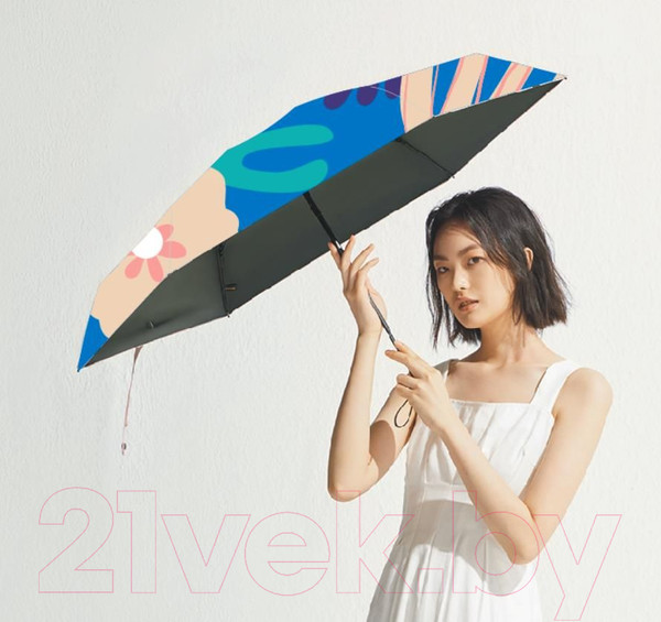 Изображение товара Зонт складной Miniso Flowers Series 4863