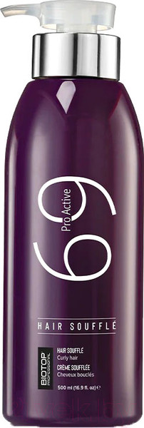 Изображение товара Крем для укладки волос Biotop 69 Pro Active Hair Souffle Для укладки кудрявых волос (500мл)