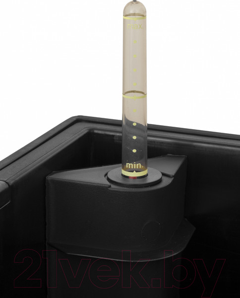 Изображение товара Кашпо Ellastik Plast Ola Dom Rattan (31л, антрацит)