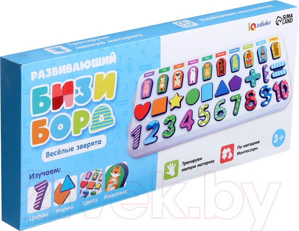 Изображение товара Сортер Zabiaka Веселые зверята 556 / 9837070
