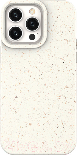 Изображение товара Чехол-накладка Case Recycle для iPhone 15 Pro Max (белый матовый)