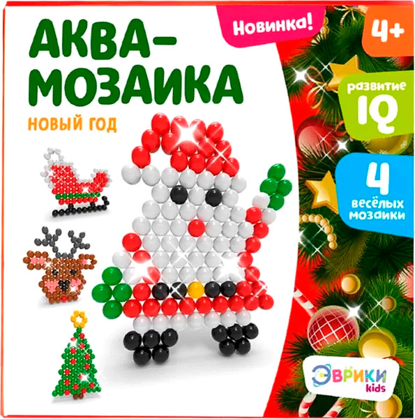 Изображение товара Развивающая игра Эврики Аквамозаика. Новый год / 3344080