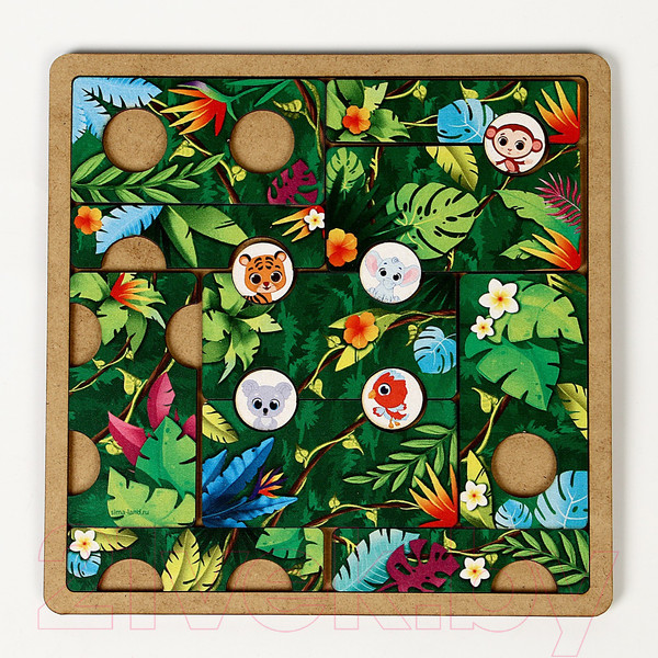 Изображение товара Развивающая игра Лесная мастерская Головоломка. Джунгли» и мемори / 10101297